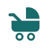 Kinderwagen Sea Life Berlin mit Baby