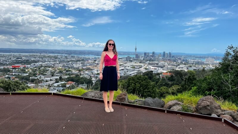 Toller Blick auf Auckland vom Mount Eden