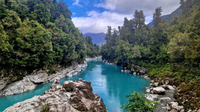 Blick auf die Hokitika Gorge