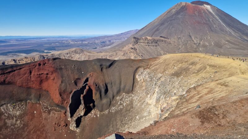 Red Crater im Tongariro Nationalpark