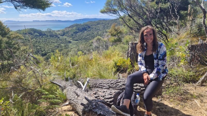 Wanderung im Matarangi Bluff Reserve