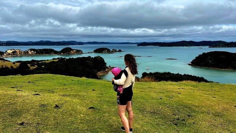 Blick auf die Bay of Islands von der Insel Urupukapuka