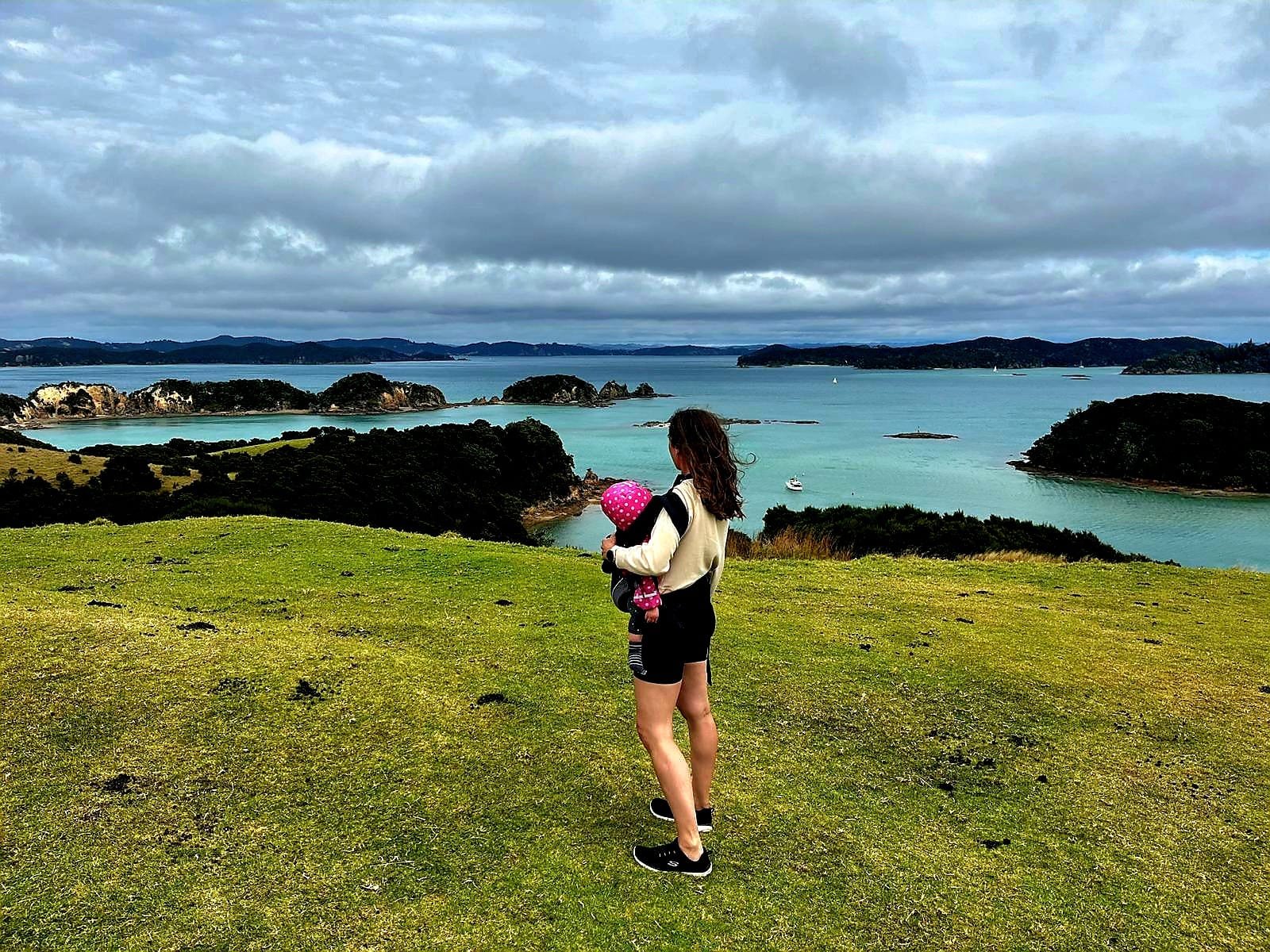 Blick auf die Bay of Islands von der Insel Urupukapuka