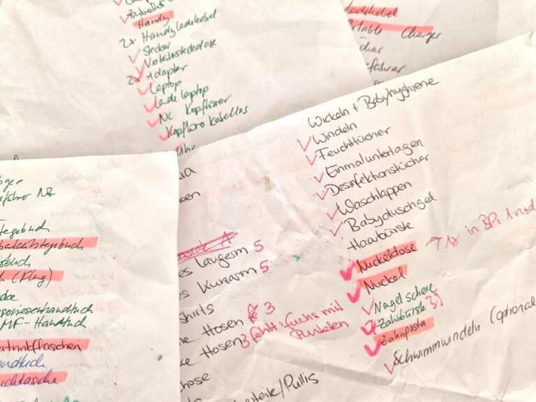 Packliste Neuseeland mit Baby
