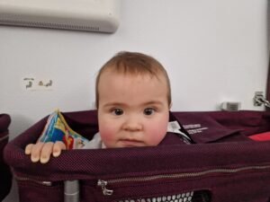 Langstreckenflug mit Baby