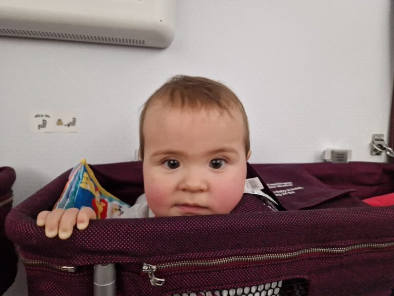 Langstreckenflug mit Baby