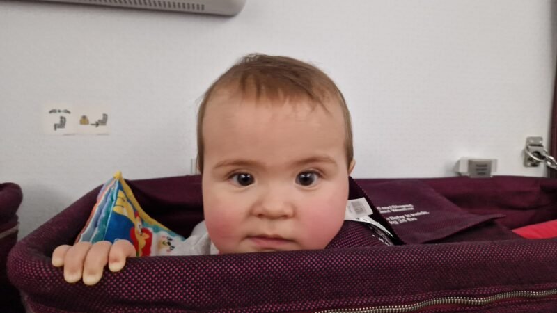 Langstreckenflug mit Baby