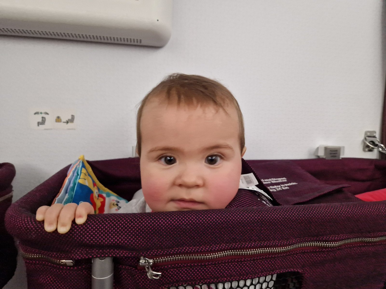 Langstreckenflug mit Baby